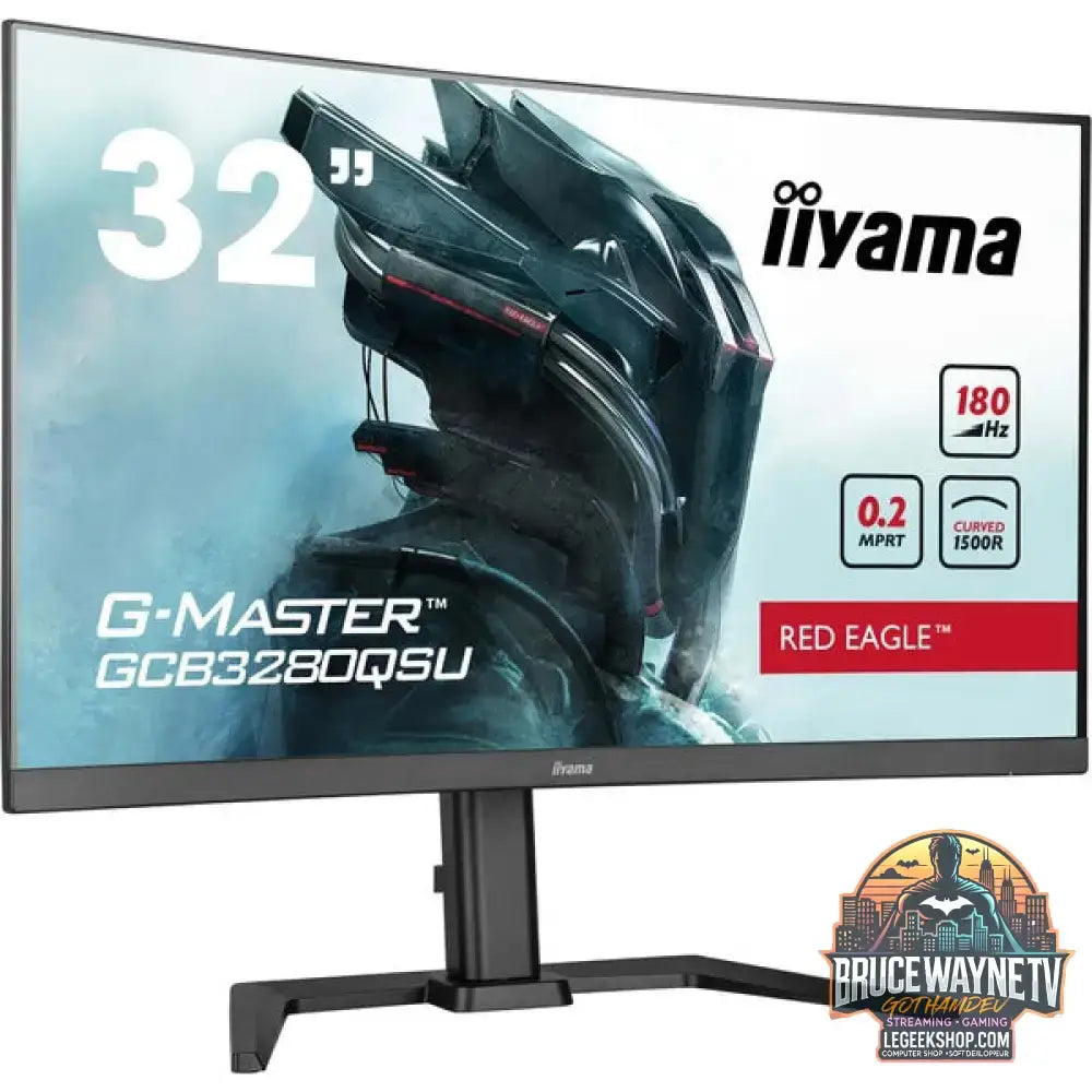 iiyama G-Master GCB3280QSU-B2 31,5" QHD/WQHD VA 180 Hz - iiyama - vue 2