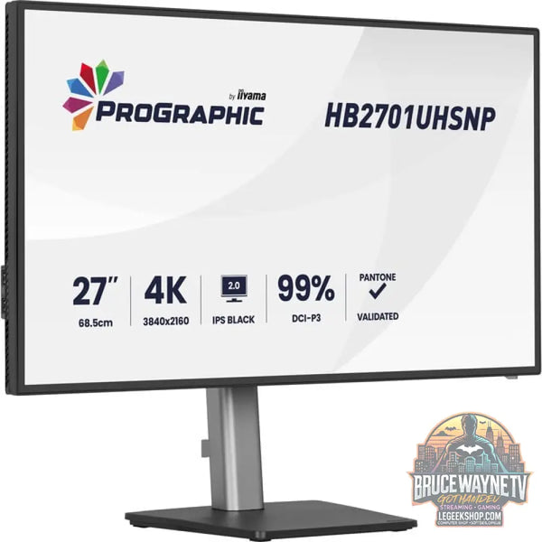 iiyama ProGraphic HB2701UHSNP-B1 27" 3840 × 2160 px IPS 60 Hz - iiyama