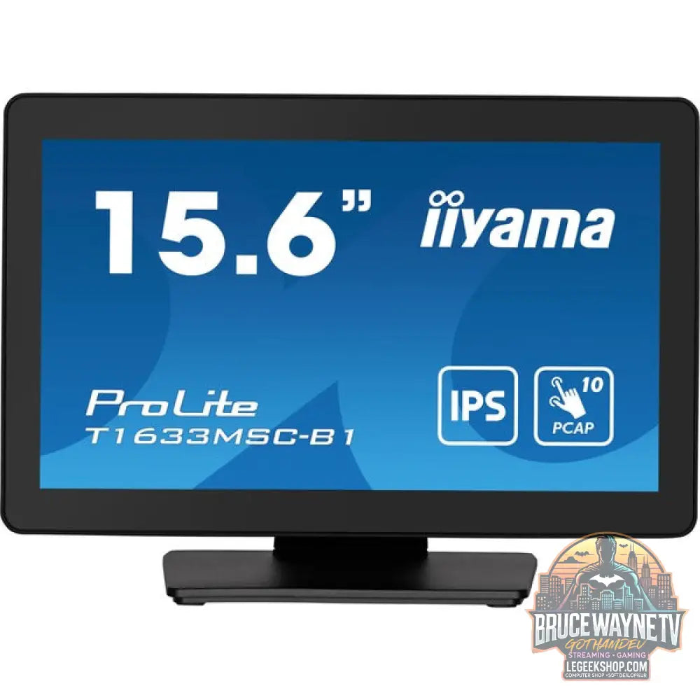 iiyama ProLite T1633MSC-B1 15,6" Full HD IPS 60 Hz - iiyama - vue 2
