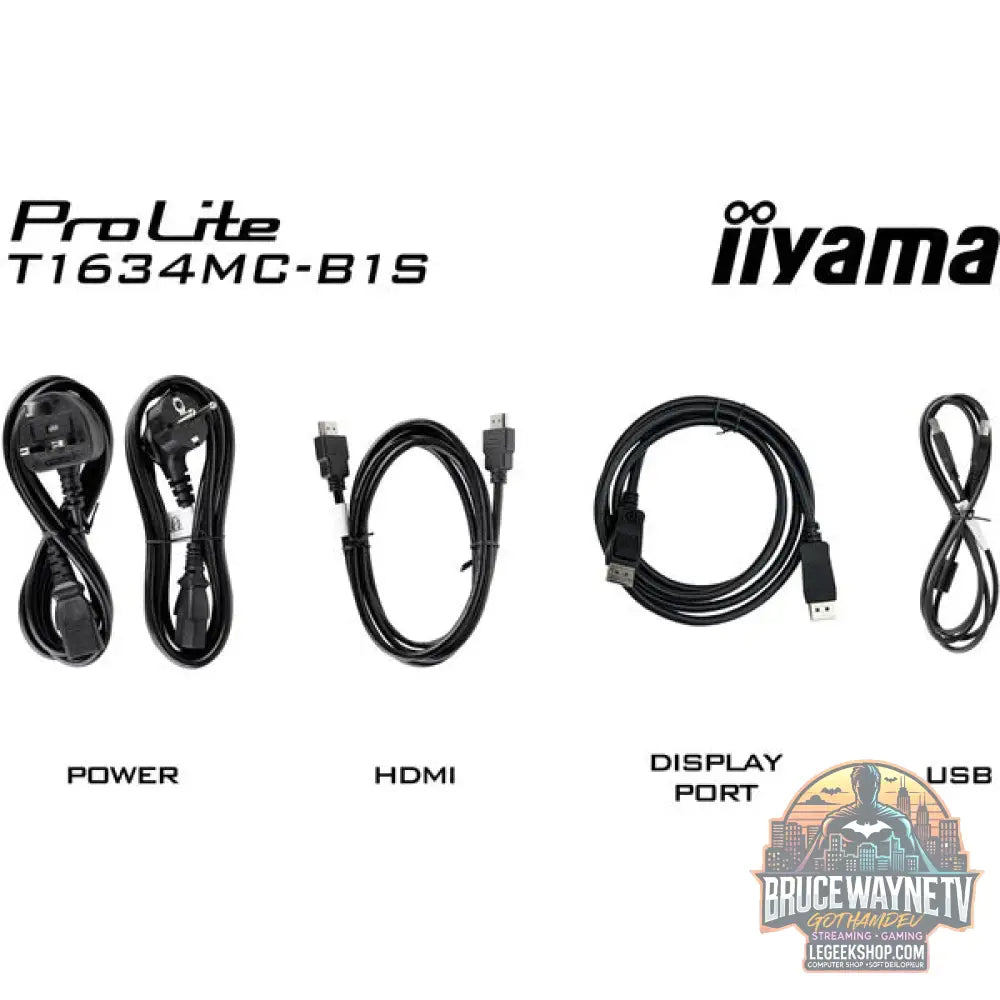 iiyama ProLite T1634MC-B1S 16" Full HD IPS - iiyama - vue 8