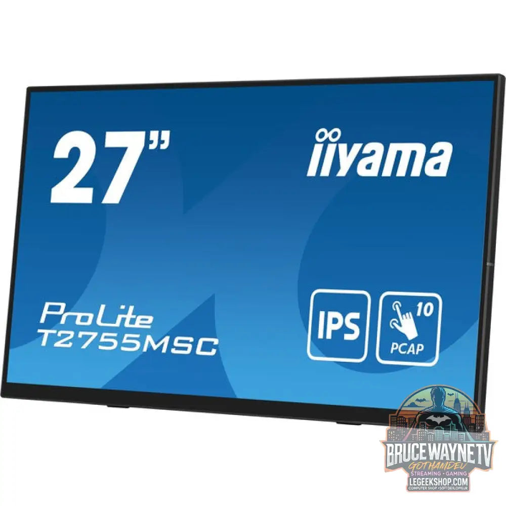 iiyama ProLite T2755MSC-B1 27" Full HD IPS 60 Hz - iiyama - vue 3