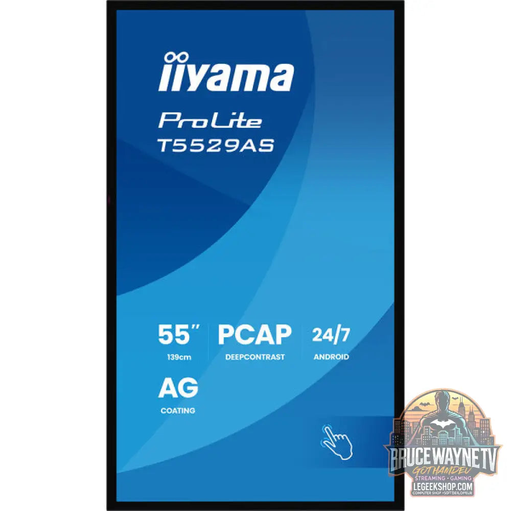 iiyama ProLite T5529AS-B1AG 54,6" 3840 × 2160 px VA 60 Hz - iiyama - vue 7
