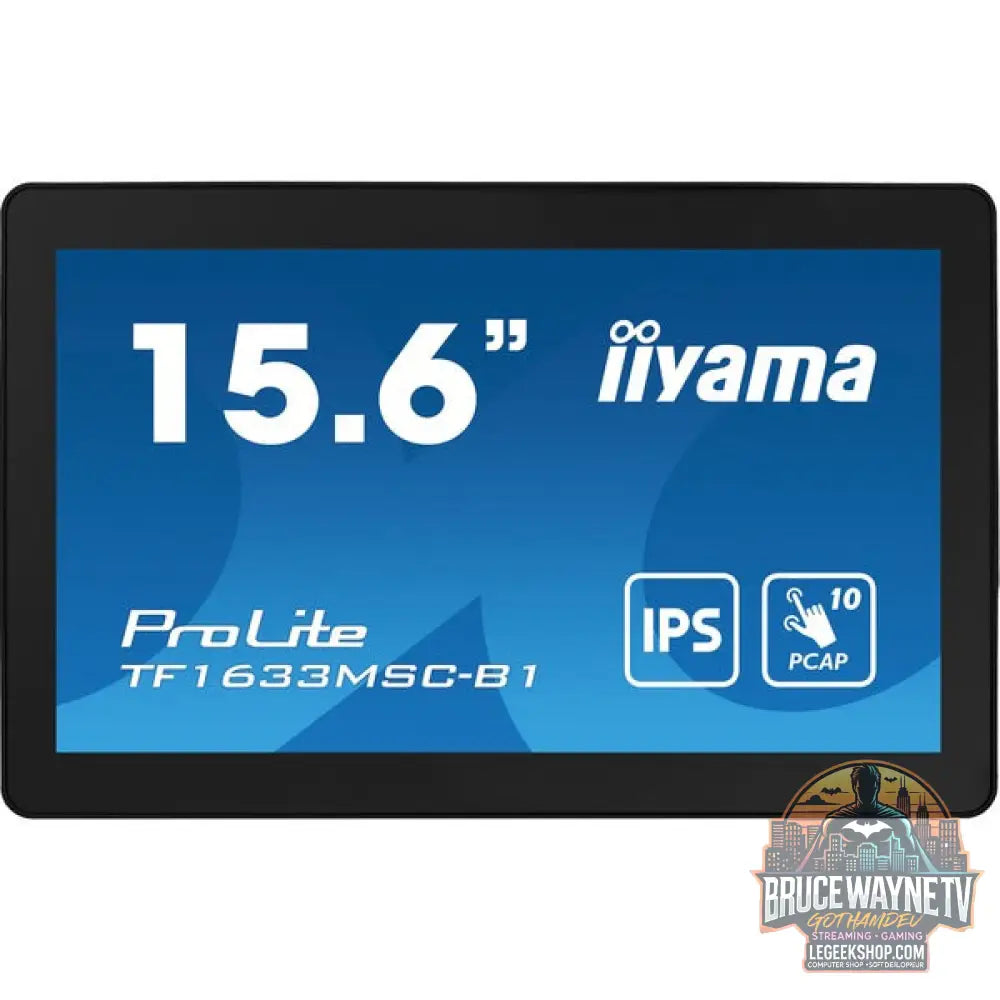 iiyama ProLite TF1633MSC-B1 15,6" Full HD IPS 60 Hz - iiyama - vue 2