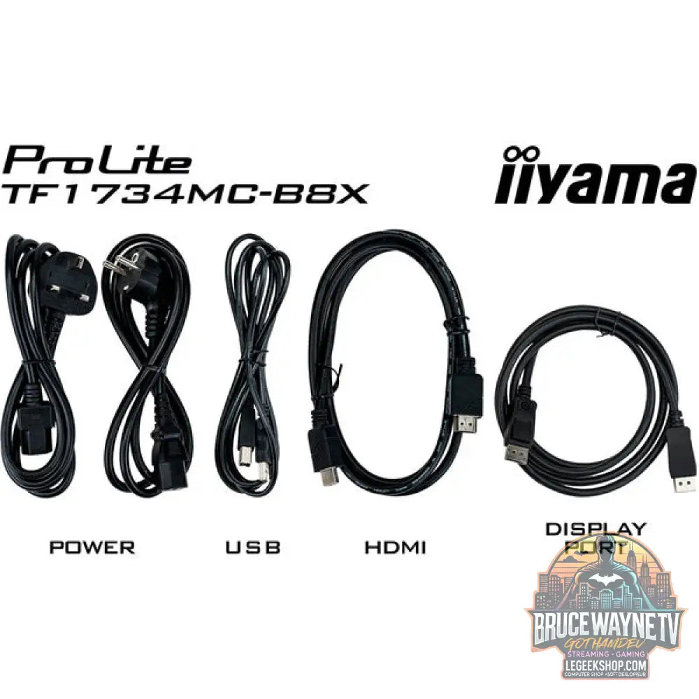 iiyama ProLite TF1734MC-B8X 17" 1280 × 1024 px TN 75 Hz - iiyama - vue 8