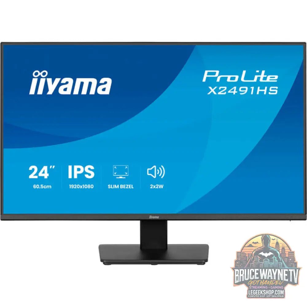 iiyama ProLite X2491HS-B1 23,8" Full HD IPS 120 Hz - iiyama - vue 2