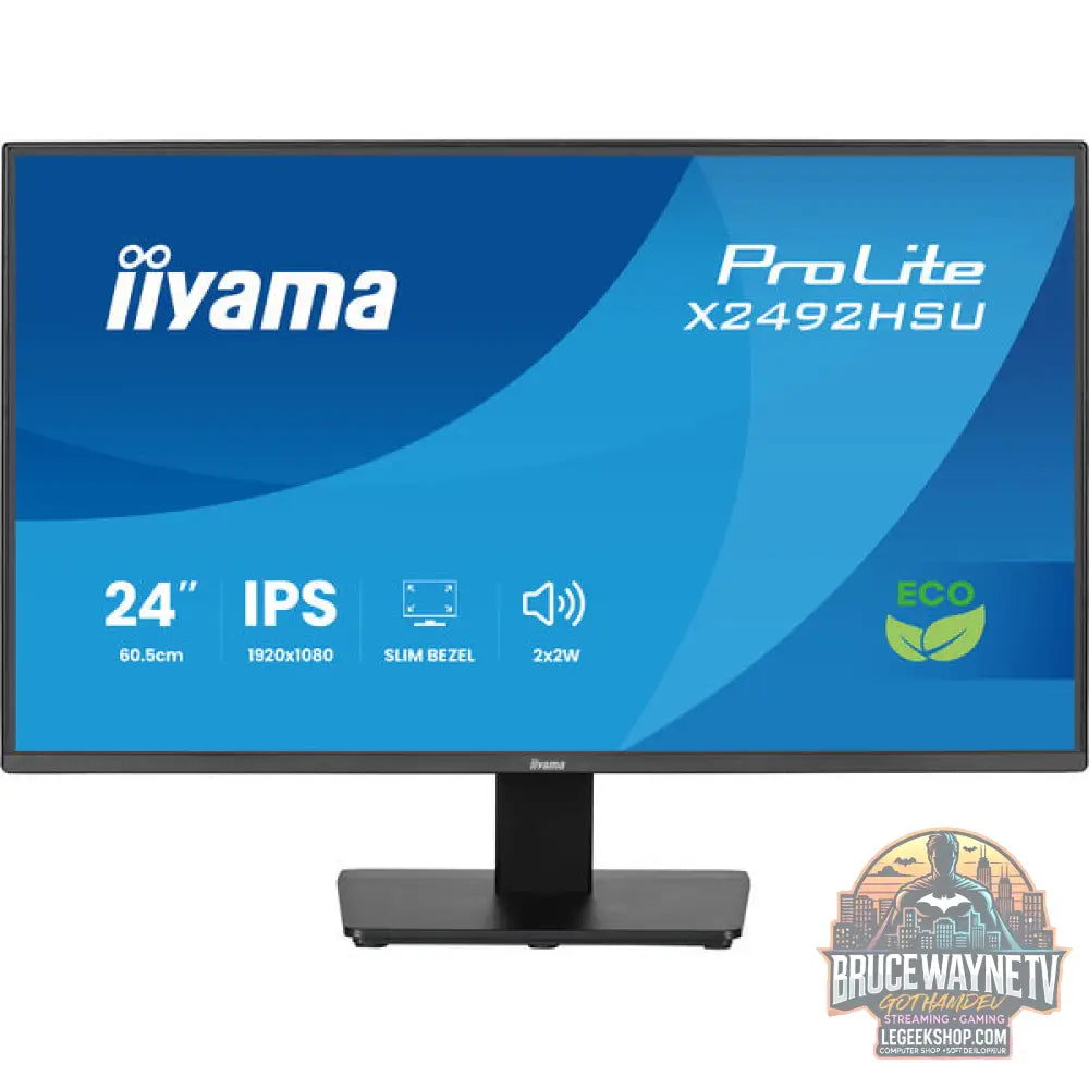 iiyama Prolite X2492HSU-B1 24" Full HD IPS 120 Hz - iiyama - vue 2