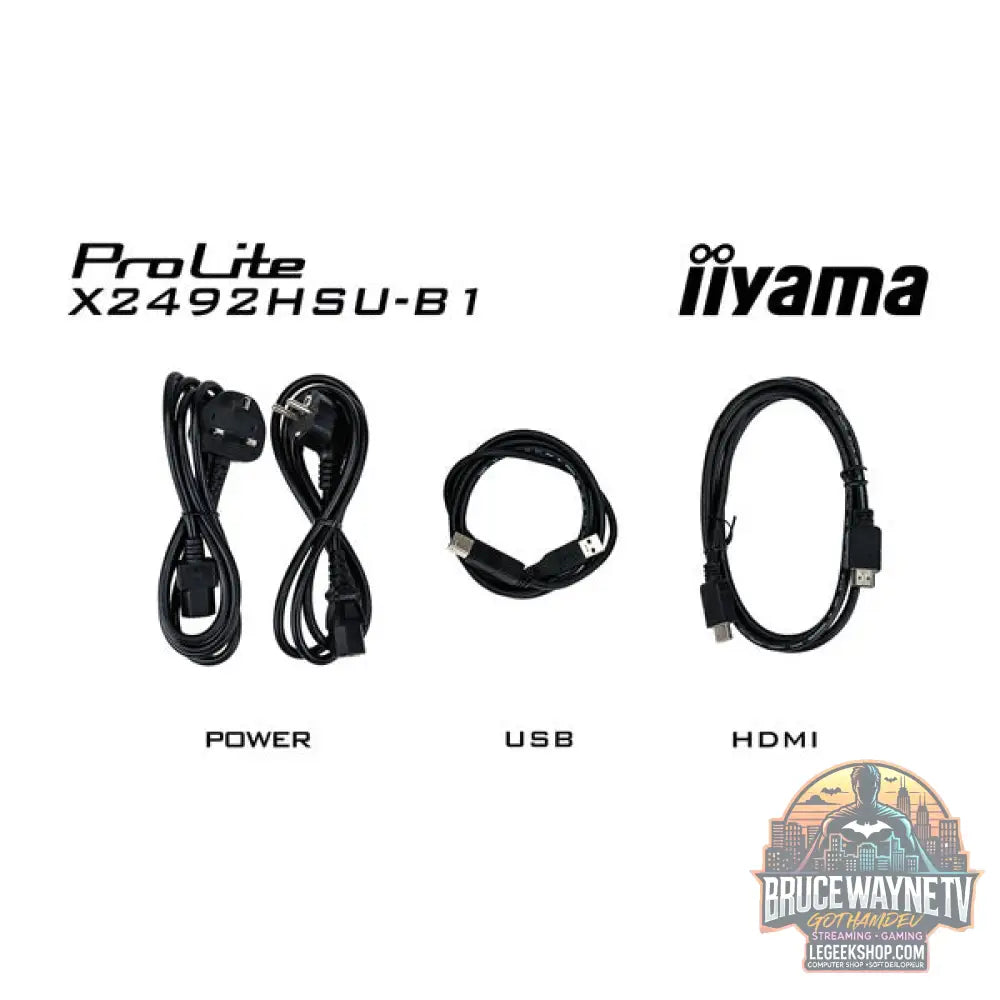 iiyama Prolite X2492HSU-B1 24" Full HD IPS 120 Hz - iiyama - vue 25