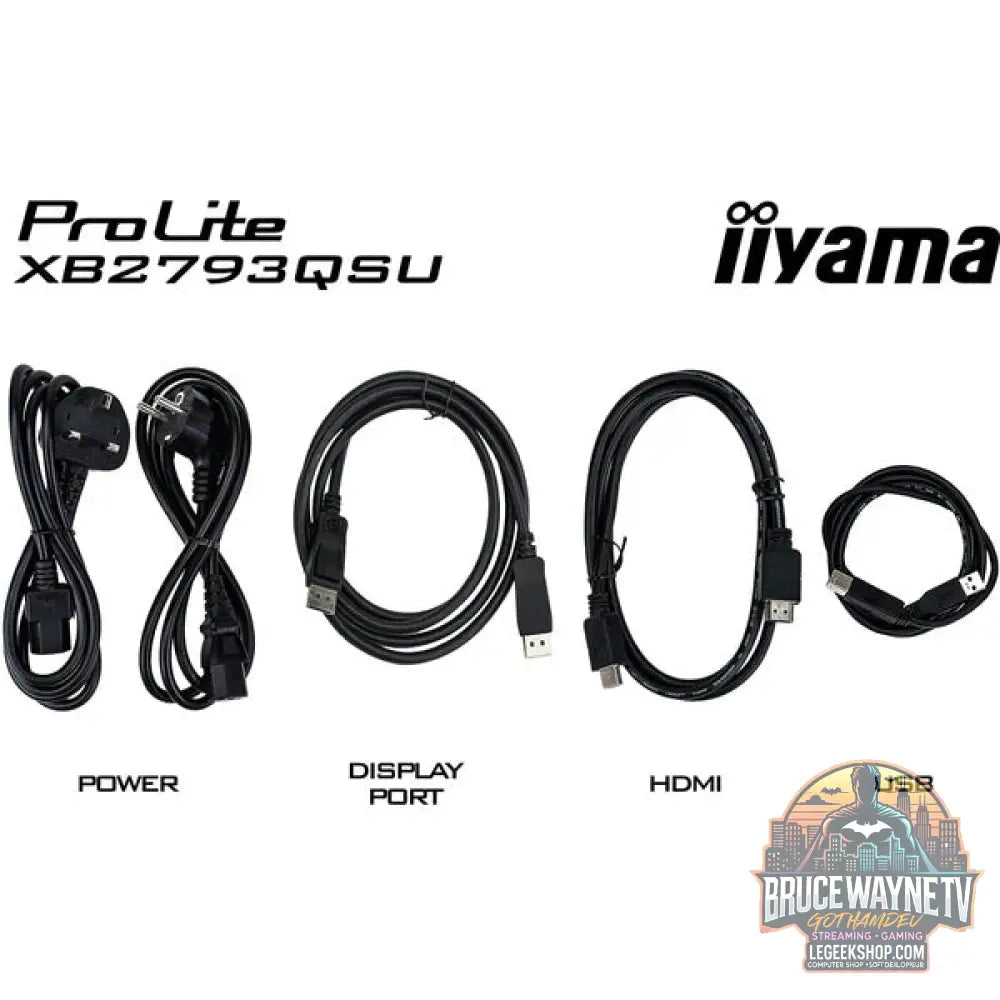 iiyama ProLite XB2793QSU-B1 27" QHD/WQHD IPS 75 Hz - iiyama - vue 16