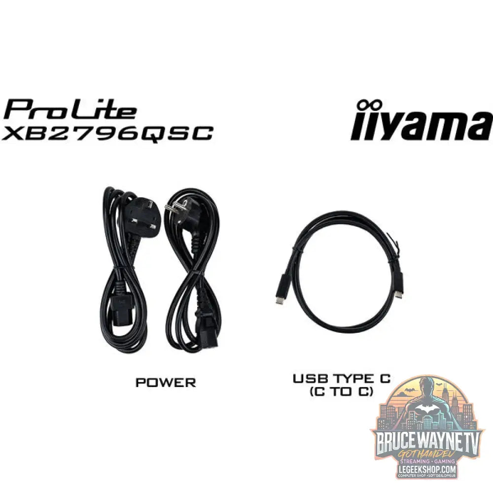 iiyama ProLite XB2796QSC-B1 27" QHD/WQHD IPS 75 Hz - iiyama - vue 16