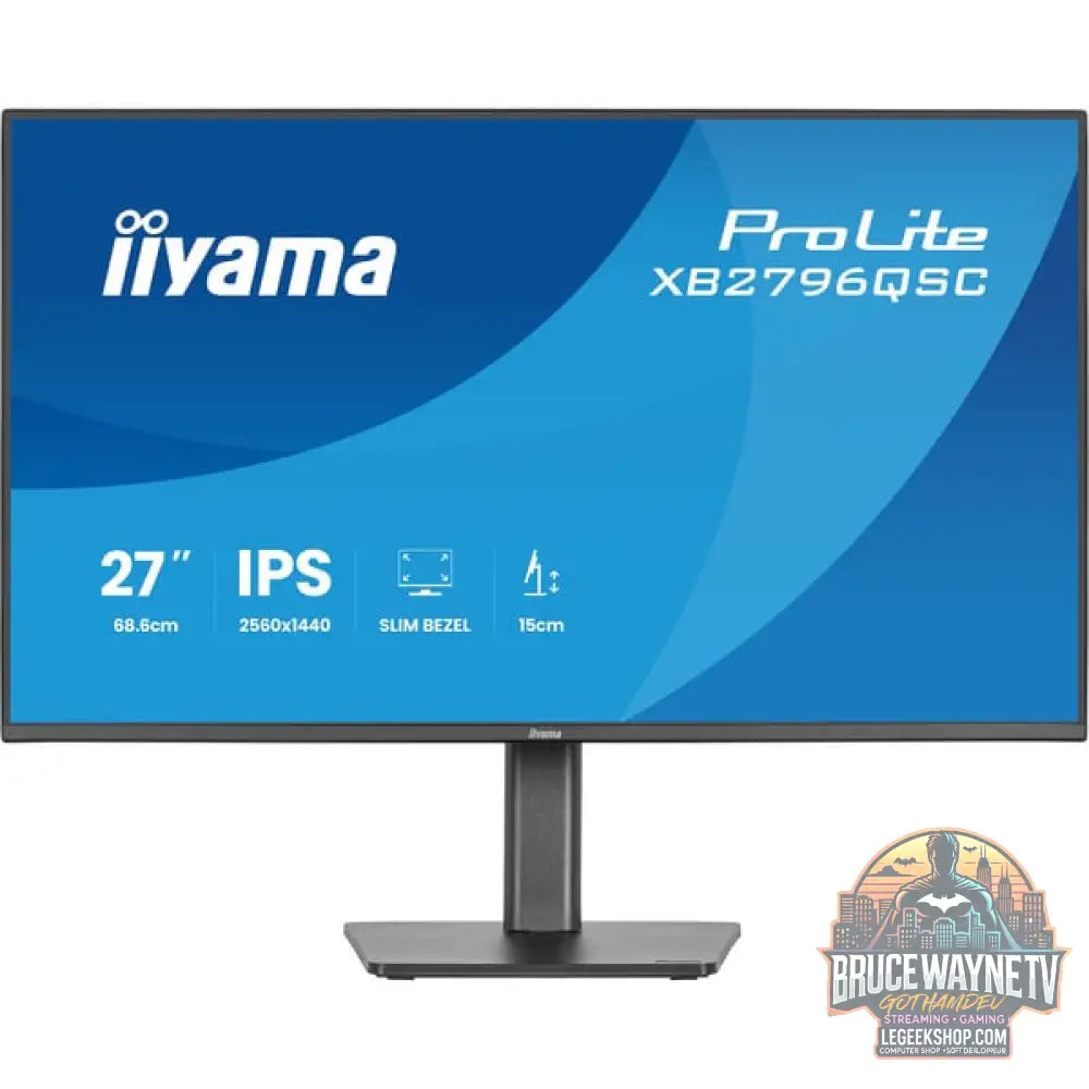 iiyama ProLite XB2796QSC-B1 27" QHD/WQHD IPS 75 Hz - iiyama - vue 2
