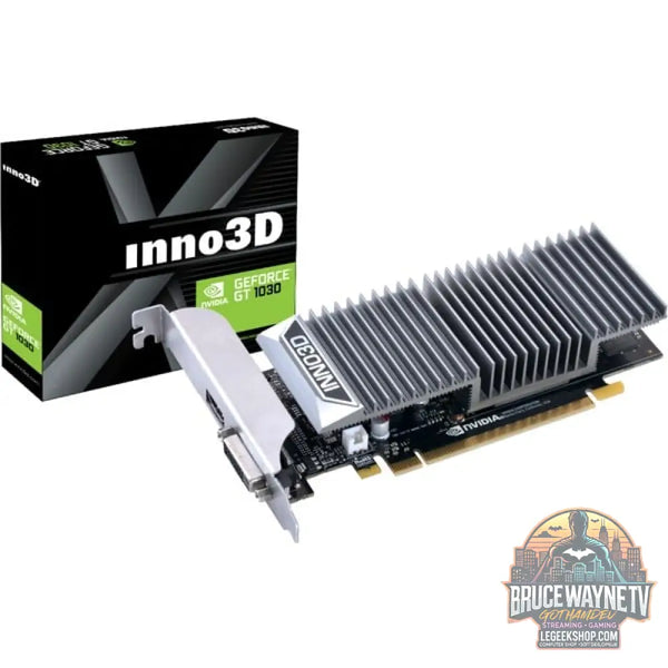 INNO3D GeForce GT 1030 0dB, Grafikkarte passiv gekühlt, HDMI, DVI-D - INNO3D
