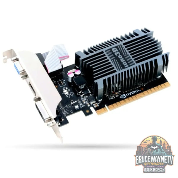 INNO3D GeForce GT710, Grafikkarte passiv gekühlt, HDMI, DVI-D, VGA - INNO3D
