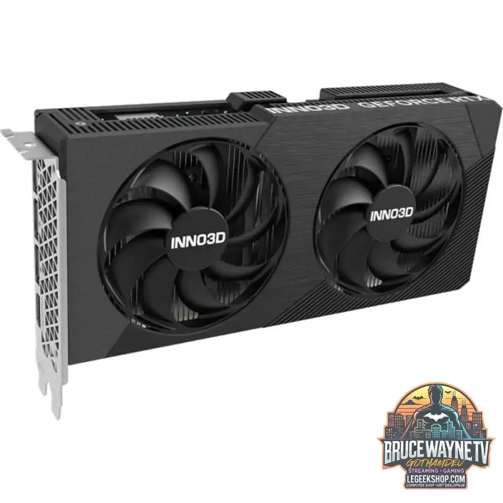 INNO3D GeForce RTX 5050 Twin X2 8GB, Grafikkarte DLSS 4, 3x DisplayPort, 1x HDMI 2.1 - INNO3D - vue 2