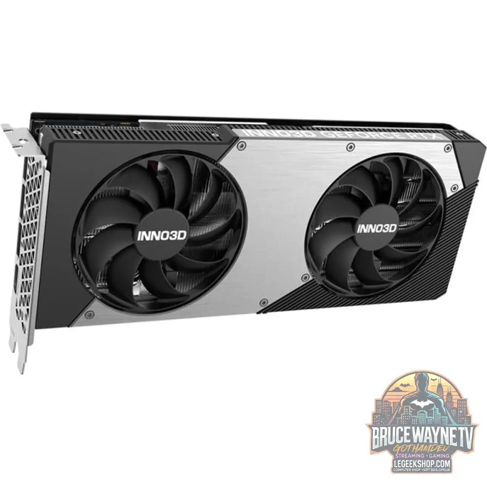 INNO3D GeForce RTX 5070 TWIN X2, Grafikkarte DLSS 4, 3x DisplayPort, 1x HDMI 2.1 - INNO3D - vue 5