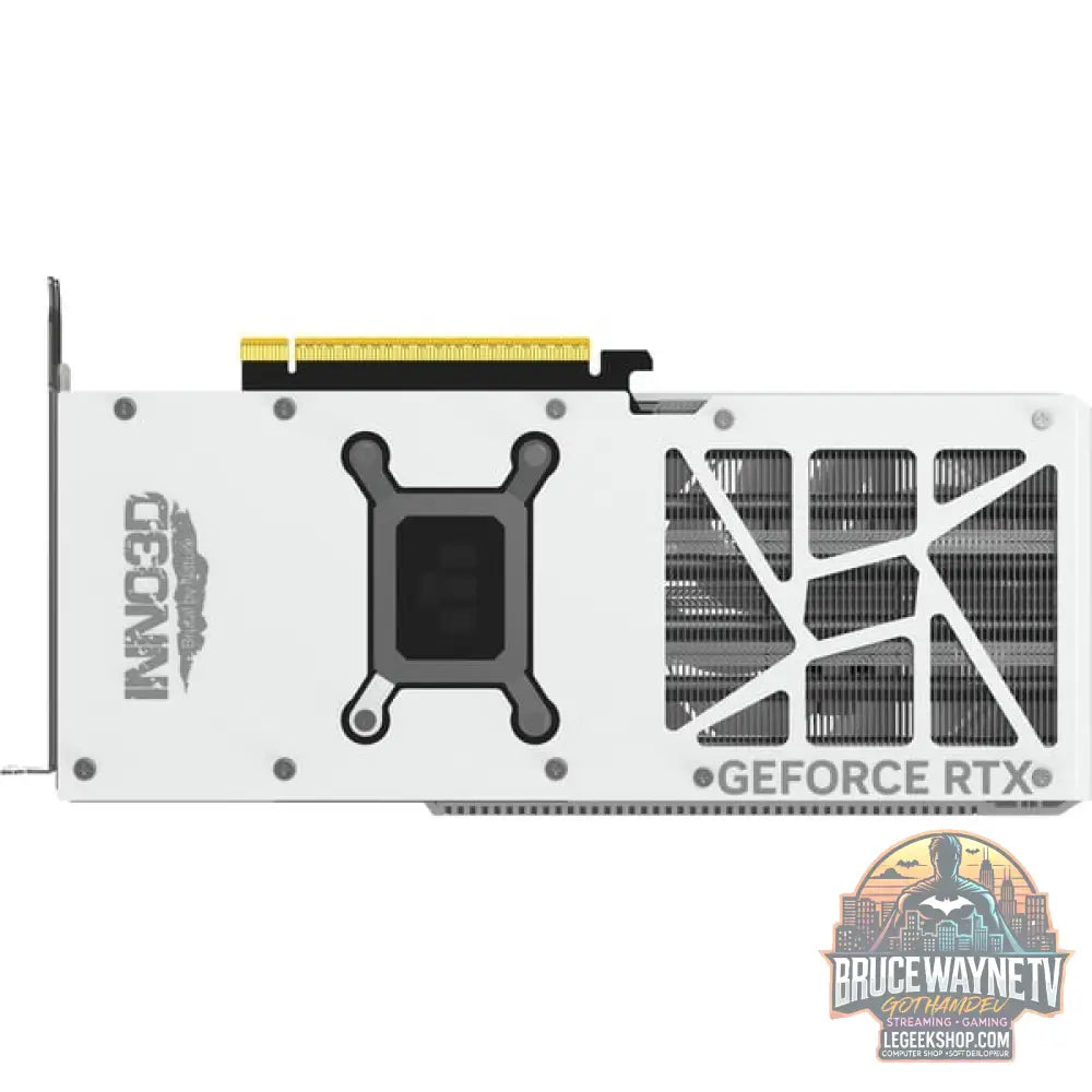 INNO3D GeForce RTX 5070 TWIN X2 OC white, Grafikkarte blanc, DLSS 4, 3x DisplayPort, 1x HDMI 2.1 - INNO3D - vue 12