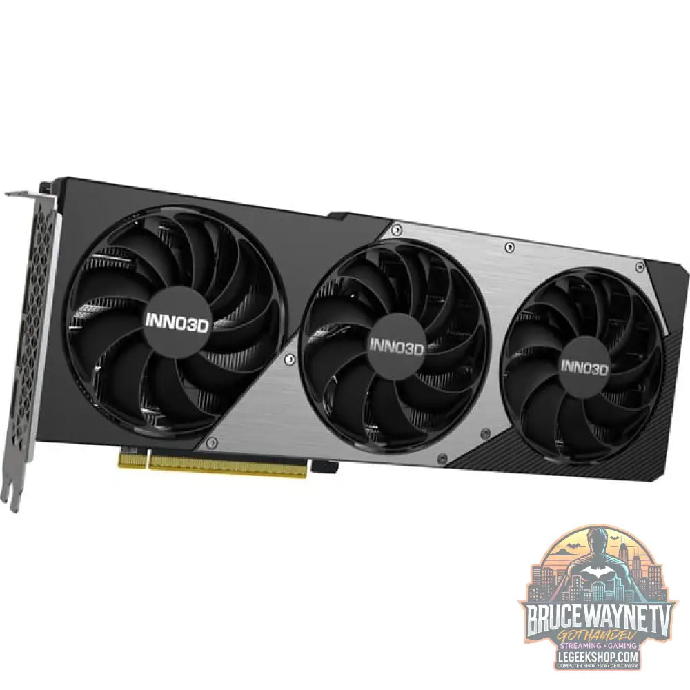 INNO3D GeForce RTX 5070 X3 OC, Grafikkarte DLSS 4, 3x DisplayPort, 1x HDMI 2.1 - INNO3D - vue 8