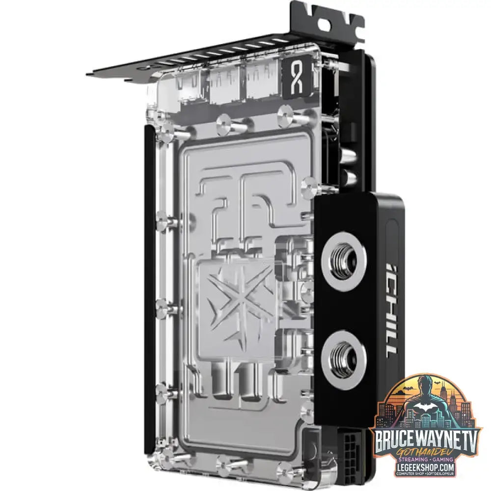 INNO3D GeForce RTX 5080 ICHILL FROSTBITE, Grafikkarte DLSS 4, 3x DisplayPort, 1x HDMI 2.1 - INNO3D - vue 10