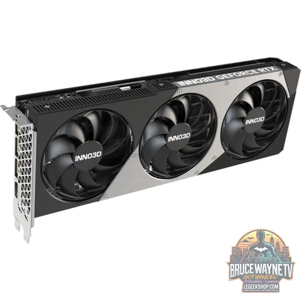 INNO3D GeForce RTX 5080 X3, Grafikkarte DLSS 4, 3x DisplayPort, 1x HDMI 2.1 - INNO3D - vue 2