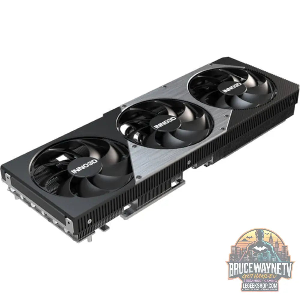 INNO3D GeForce RTX 5080 X3, Grafikkarte DLSS 4, 3x DisplayPort, 1x HDMI 2.1 - INNO3D - vue 6
