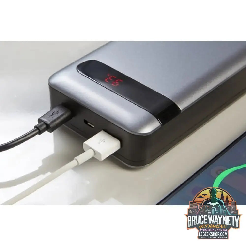 Intenso Powerbank PD20000 grau, 20.000 mAh - Stromquelle: USB-C, Micro-USB - vue 8