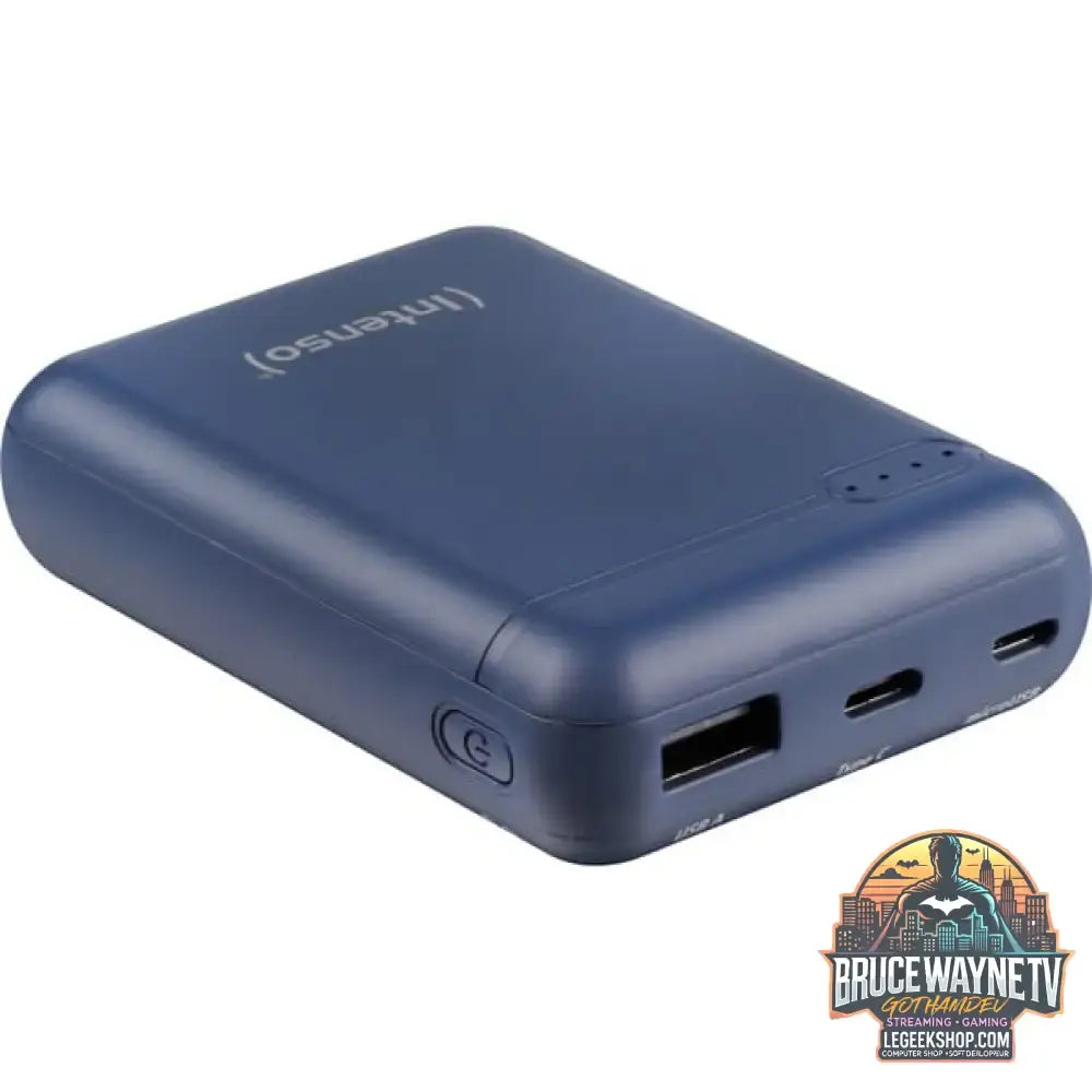 Intenso Powerbank XS10000 blau, 10.000 mAh - Stromquelle: USB-C, Micro-USB - vue 2
