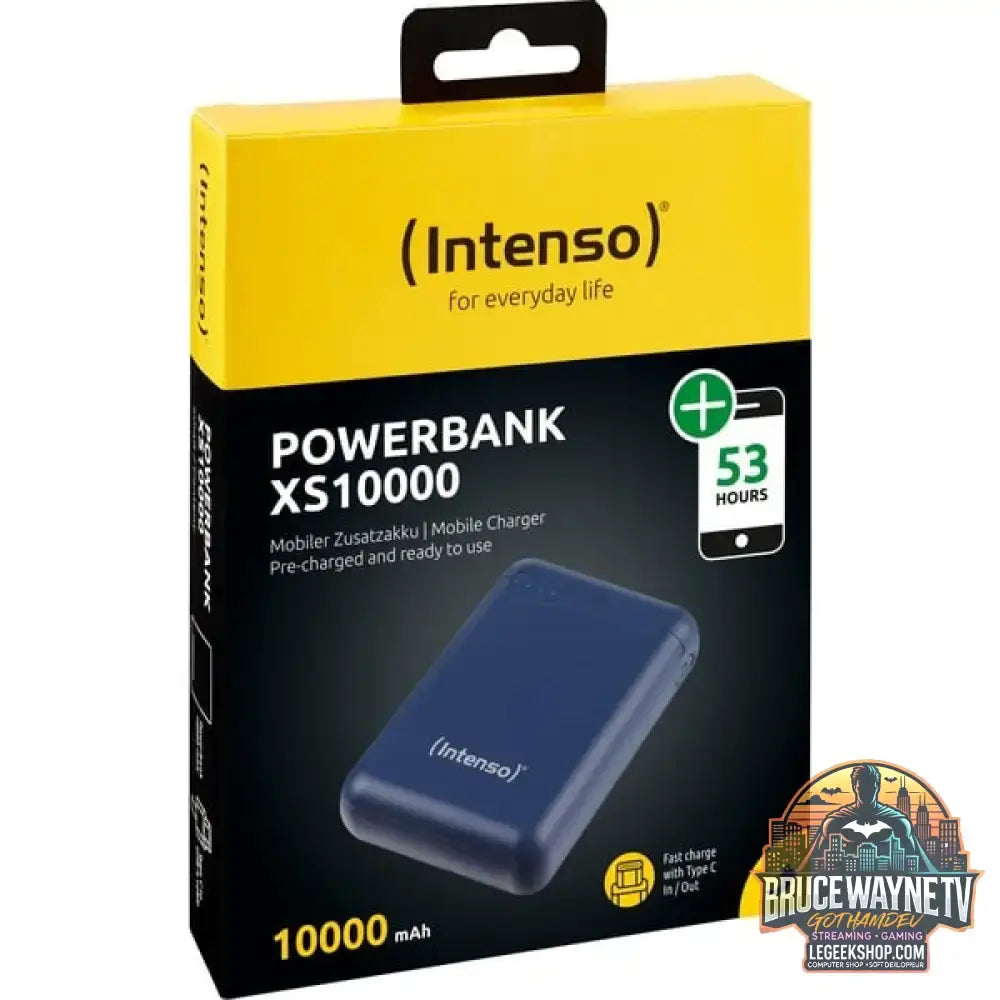 Intenso Powerbank XS10000 blau, 10.000 mAh - Stromquelle: USB-C, Micro-USB - vue 5