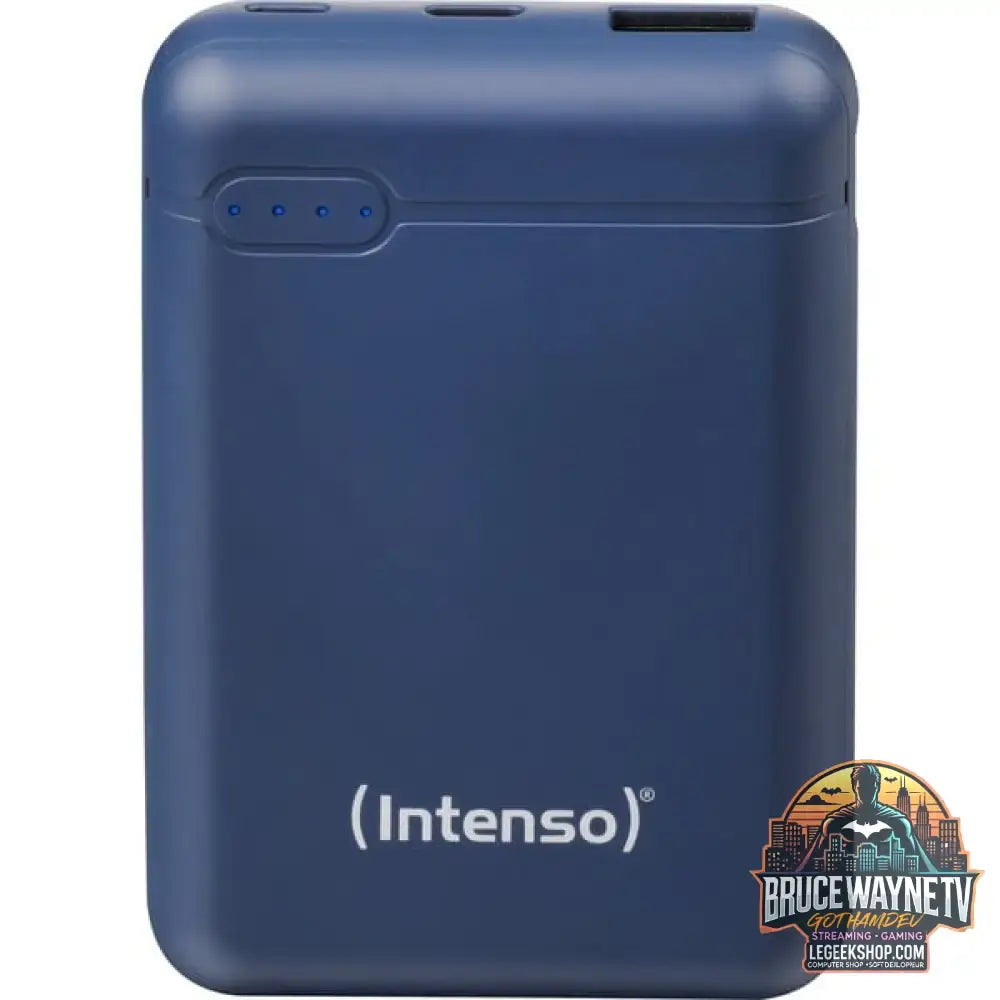 Intenso Powerbank XS10000 blau, 10.000 mAh - Stromquelle: USB-C, Micro-USB - vue 3