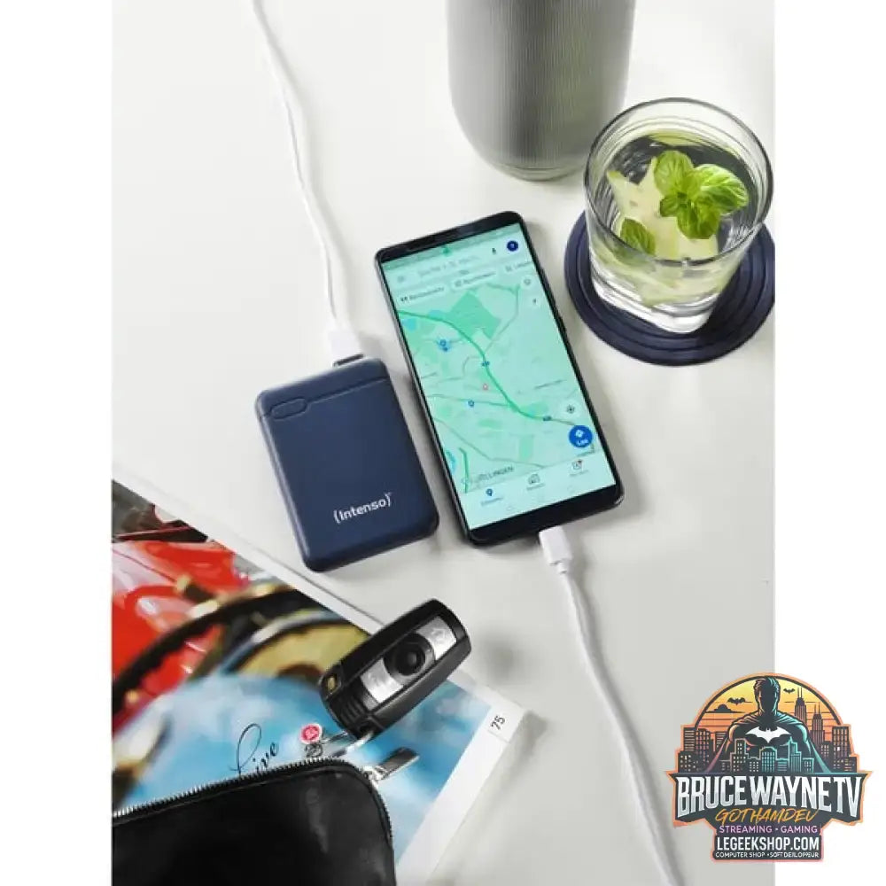 Intenso Powerbank XS5000 blau, 5.000 mAh - Stromquelle: USB-C, Micro-USB - vue 7