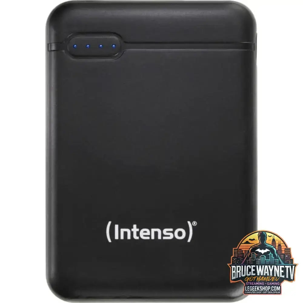 Intenso Powerbank XS5000 schwarz, 5.000 mAh - Stromquelle: USB-C, Micro-USB - vue 3