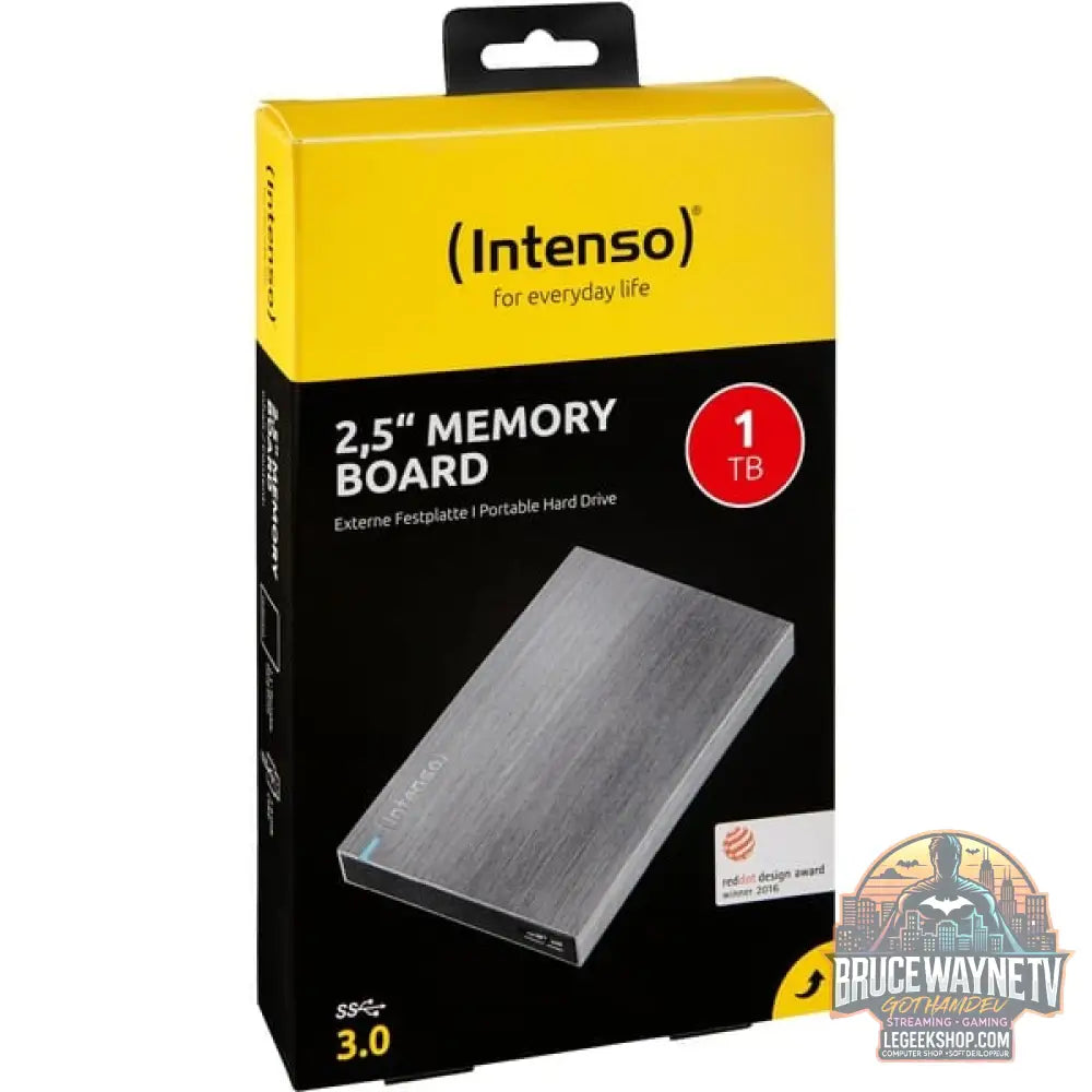 Intenso Memory Board 1 TB, Externe Festplatte anthrazit, Micro-USB-B 3.2 Gen 1 (5 Gbit/s) - Intenso - vue 4
