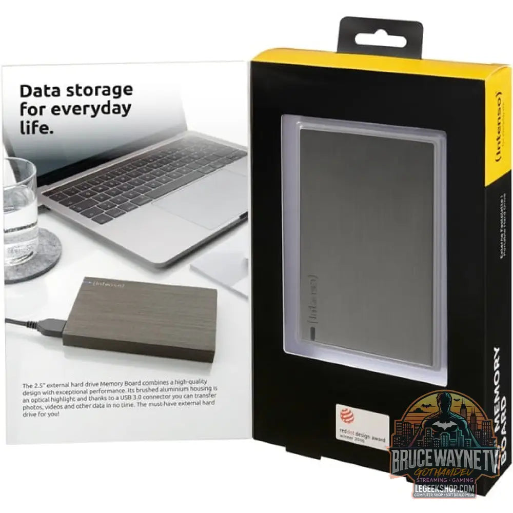 Intenso Memory Board 1 TB, Externe Festplatte anthrazit, Micro-USB-B 3.2 Gen 1 (5 Gbit/s) - Intenso - vue 5