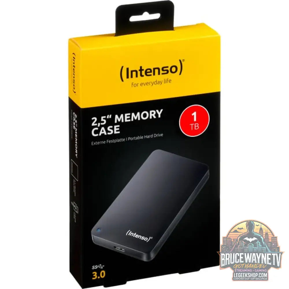 Intenso Portable Hard Drive 1 TB, Externe Festplatte noir - Intenso - vue 3