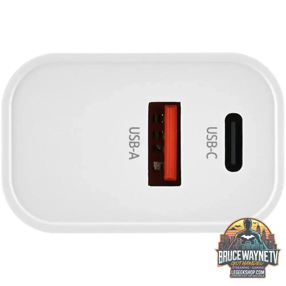Intenso Power Adapter W30AC, Ladegerät weiß, 30W - Intenso - vue 4