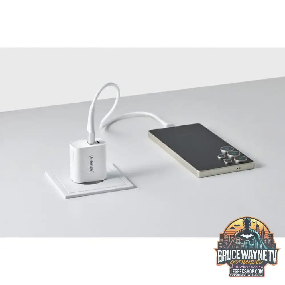 Intenso Power Adapter W30AC, Ladegerät weiß, 30W - Intenso - vue 7