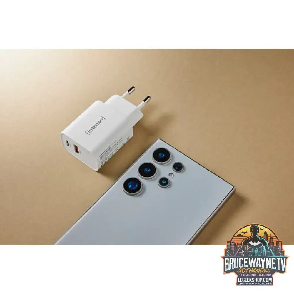 Intenso Power Adapter W30AC, Ladegerät weiß, 30W - Intenso - vue 6