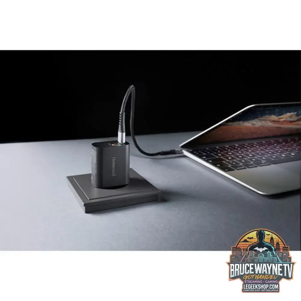 Intenso Power Adapter W30AC, Ladegerät schwarz, 30W - Intenso - vue 8