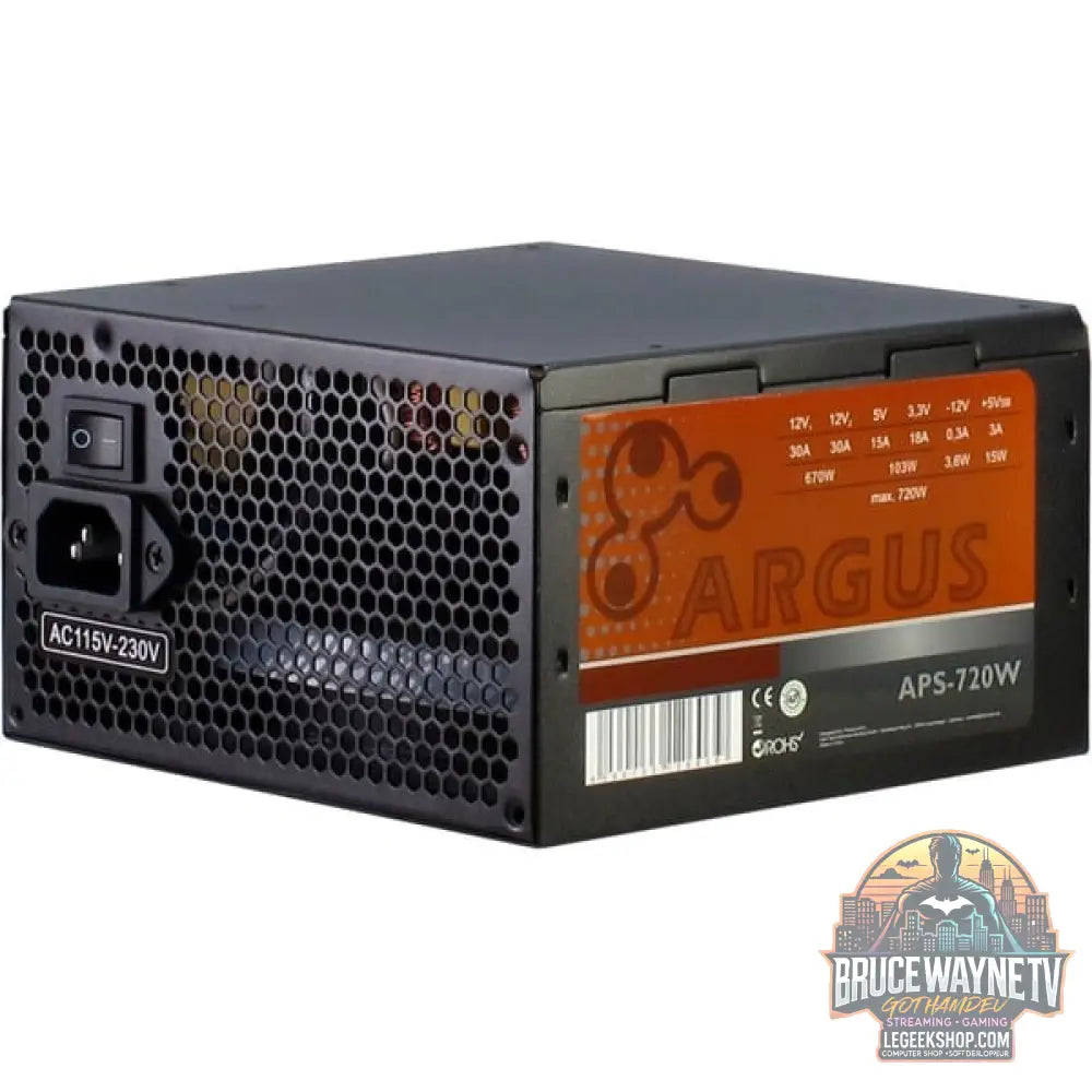 Inter-Tech Argus APS-720 720W, alimentation PC - Inter-Tech - vue 2