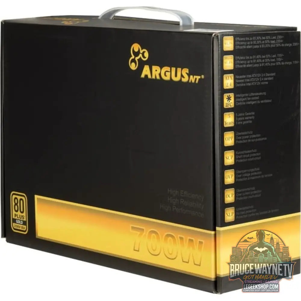Inter-Tech Argus GPS-700 700W, alimentation PC - Inter-Tech - vue 5