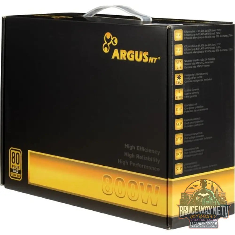 Inter-Tech Argus GPS-800 800W, alimentation PC - Inter-Tech - vue 5