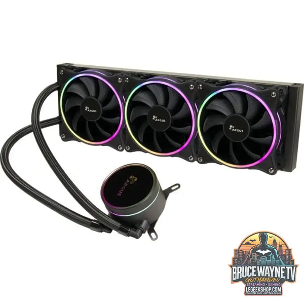 Inter-Tech Argus Iceman LC-360 RGB, Wasserkühlung schwarz - Inter-Tech