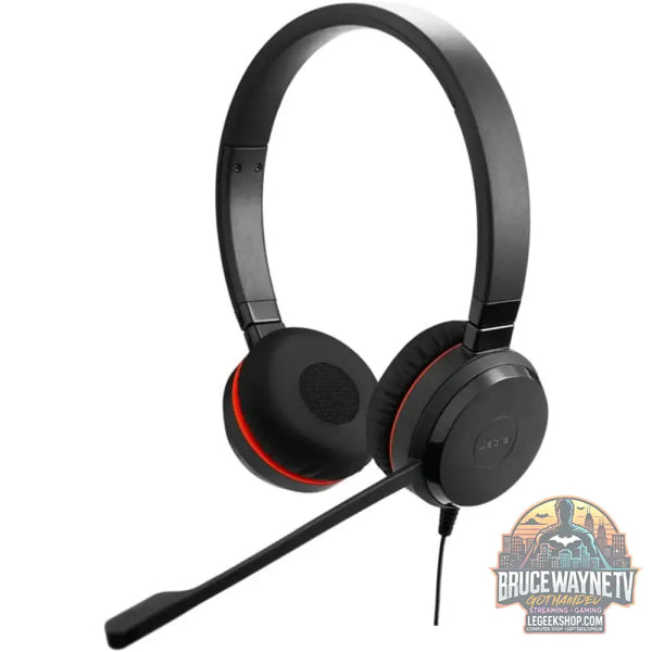 Jabra Evolve 20 SE, Headset noir, UC, USB-C et USB-A, Stereo - Jabra