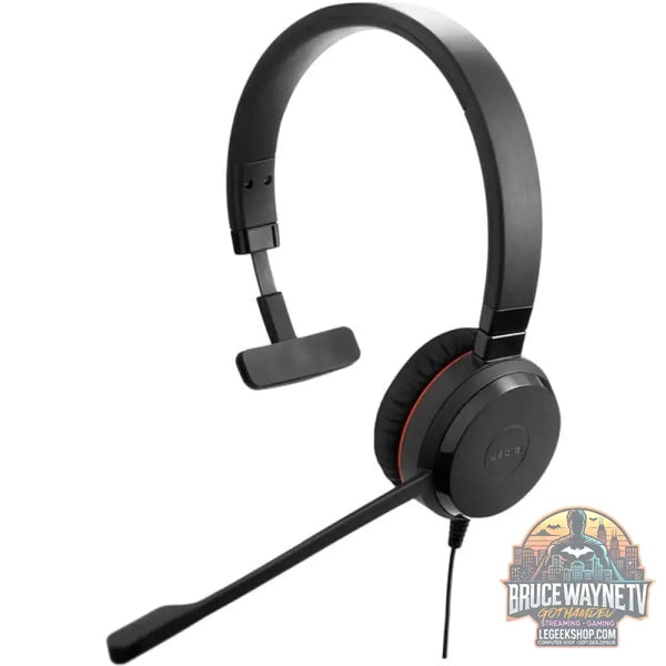 Jabra Evolve 30 II, Headset noir, Microsoft Teams-Version, 3,5 mm Klinkenstecker, USB C et USB A, Mono - Jabra
