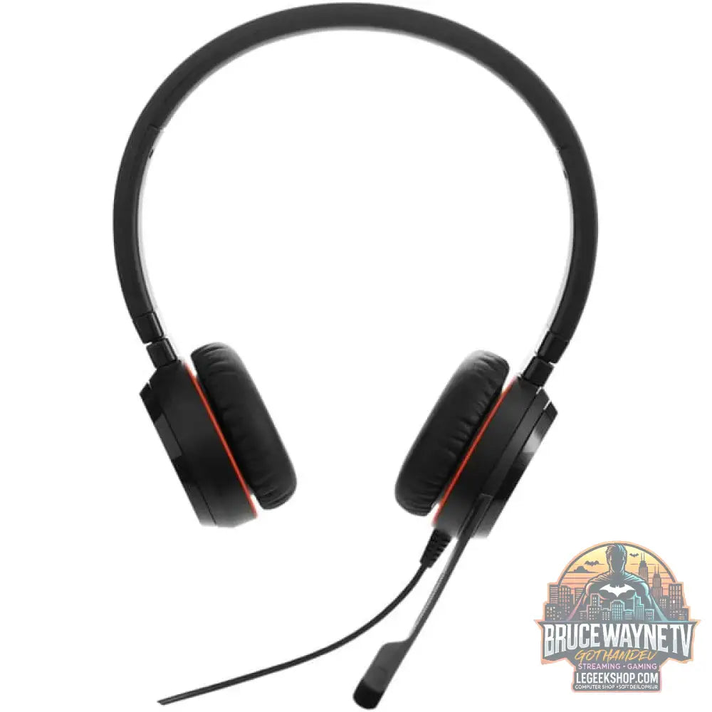 Jabra Evolve 30 II, Headset noir, UC, 3,5 mm Klinkenstecker, USB C et USB A, Stereo - Jabra - vue 3