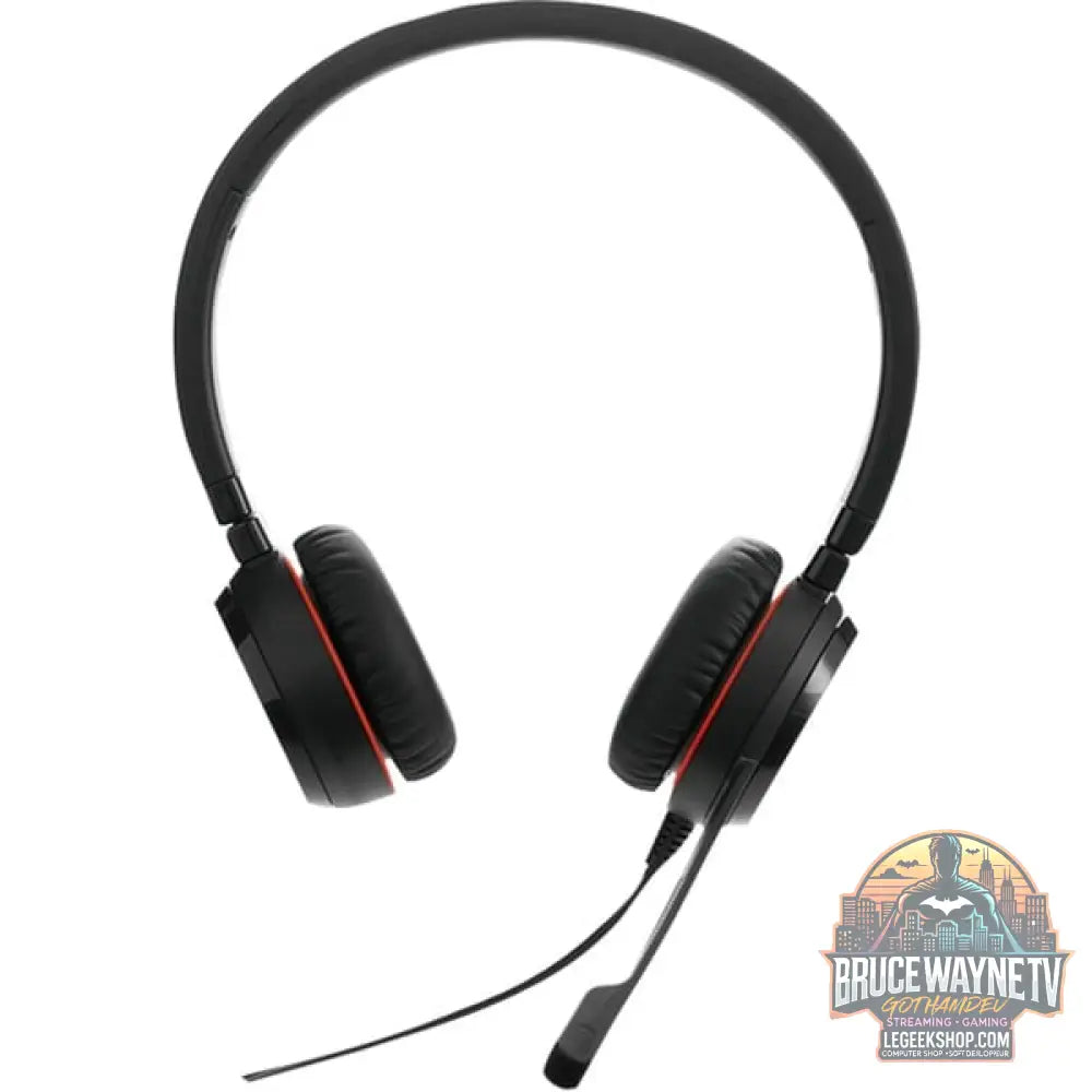 Jabra EVOLVE 30 II MS Stereo, Headset noir - Jabra - vue 2
