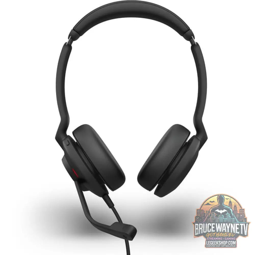 Jabra Evolve2 30 SE, Headset noir, Microsoft Teams-Version, USB-C et USB-A, Stereo - Jabra - vue 3
