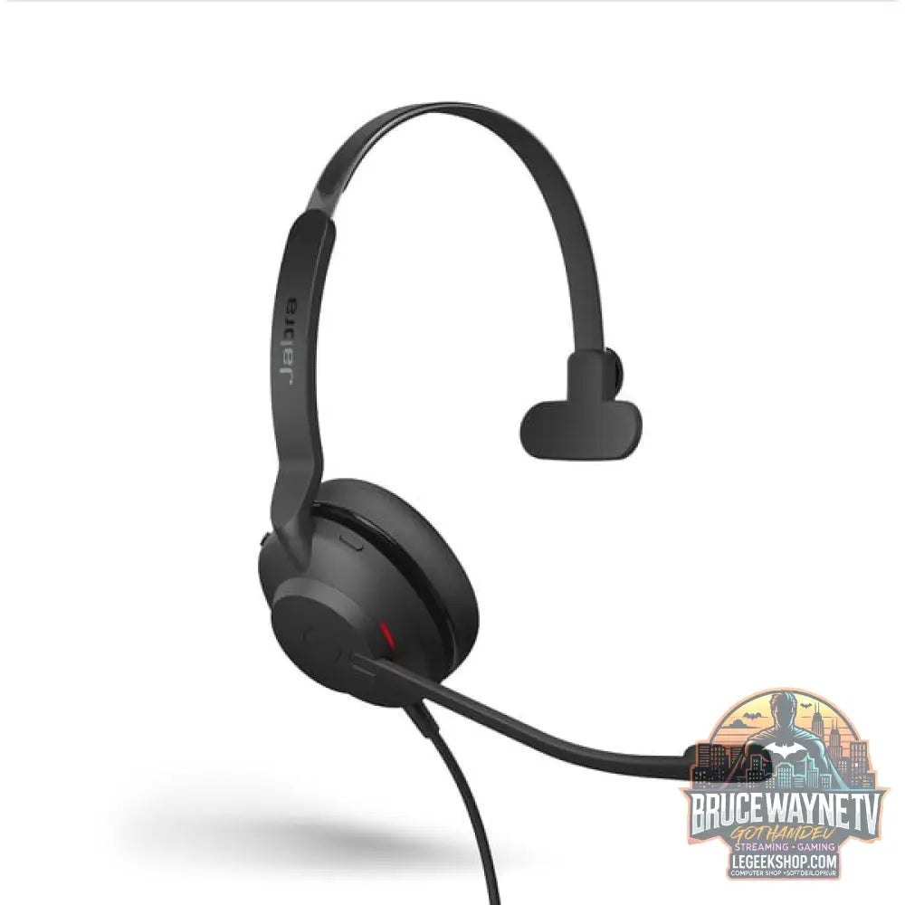 Jabra Evolve2 30 SE, Headset noir, Microsoft Teams-Version, USB-C et USB-A, Stereo - Jabra - vue 6