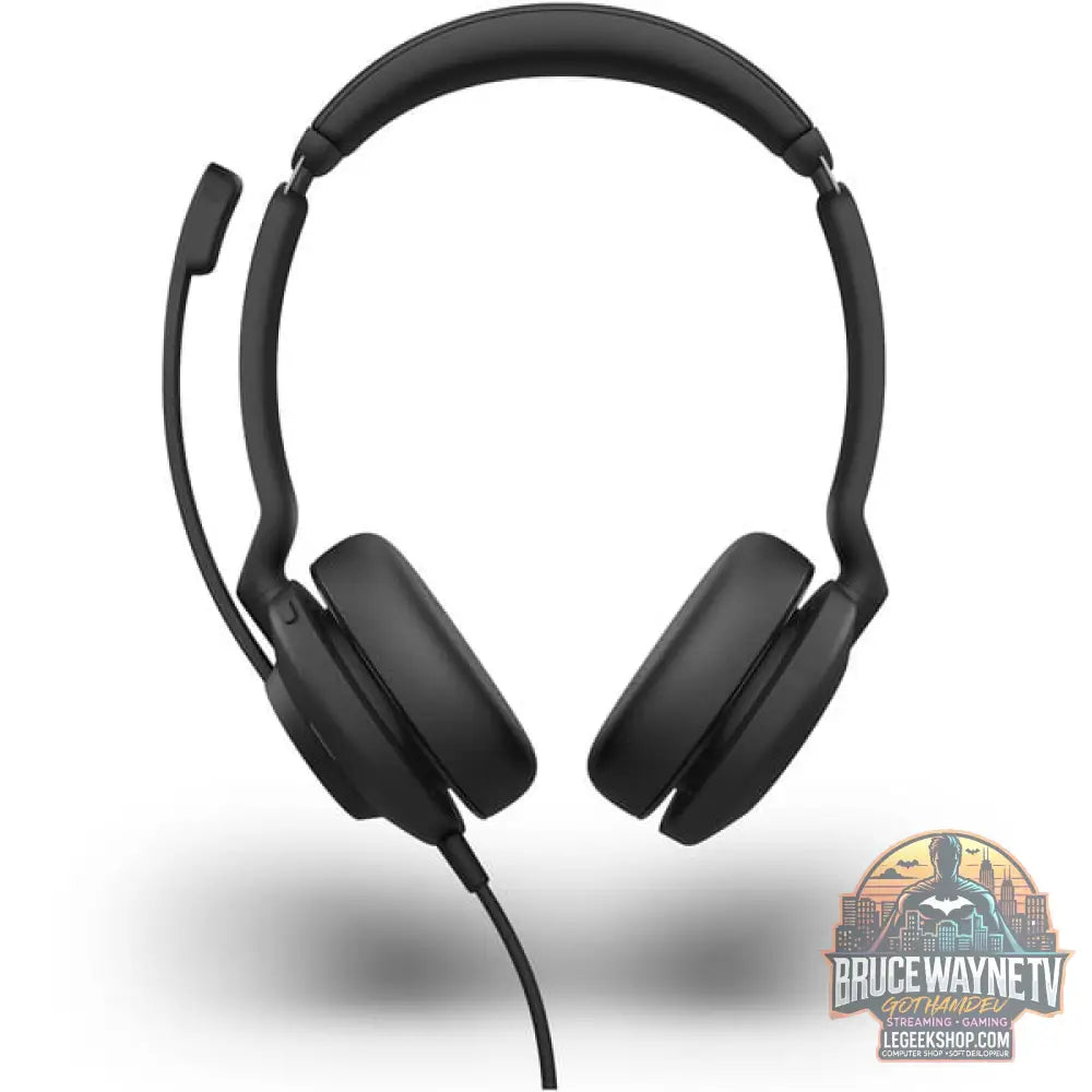 Jabra Evolve2 30 SE, Headset noir, Microsoft Teams-Version, USB-C et USB-A, Stereo - Jabra - vue 4