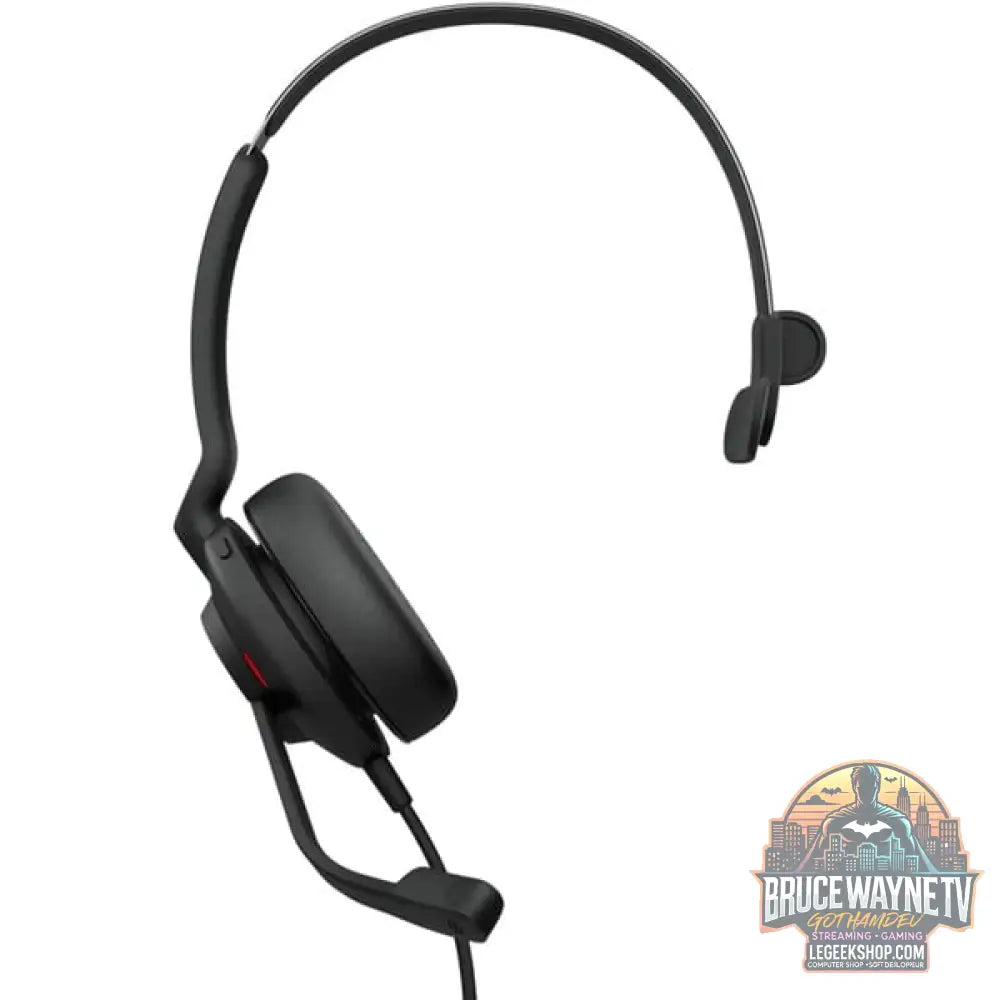 Jabra Evolve2 30 SE, Headset noir, Microsoft Teams-Version, USB-C et USB-A, Mono - Jabra - vue 2