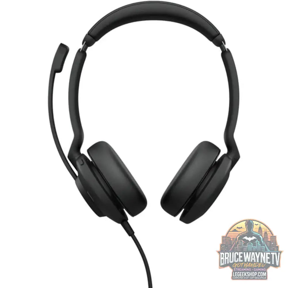 Jabra Evolve2 30 SE, Headset noir, UC, USB-C et USB-A, Stereo - Jabra - vue 3