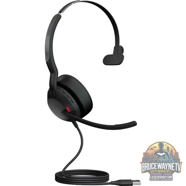 Jabra Evolve2 50, Headset noir, Mono, UC, USB-A - Jabra
